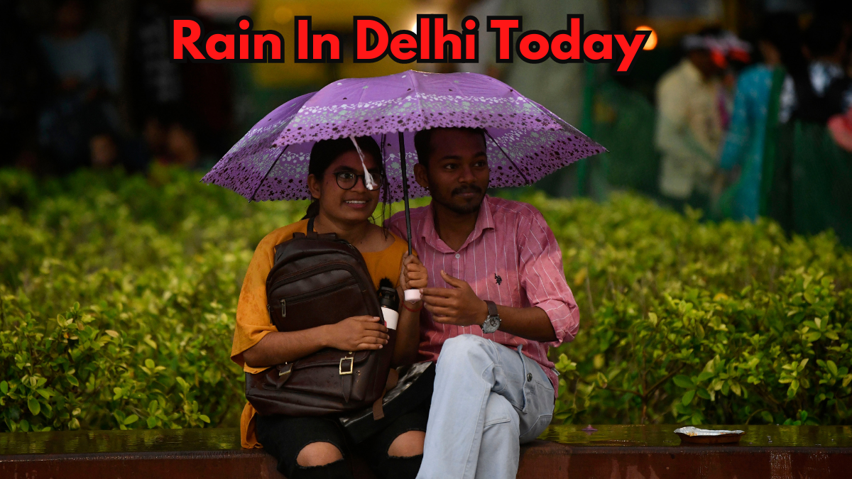 Delhi Weather Imd Predicts Light Rain Thunderstorms Today Amid